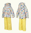 ONYONE［オンヨネ］ TODDLER SUIT スキーウェア スノーウェア カラフル ウィンター セットアップ RES57001 100R230