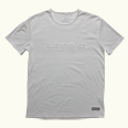 ONYONE［オンヨネ］ EMBOSS T SHIRT BIJ90501 100 WHITE